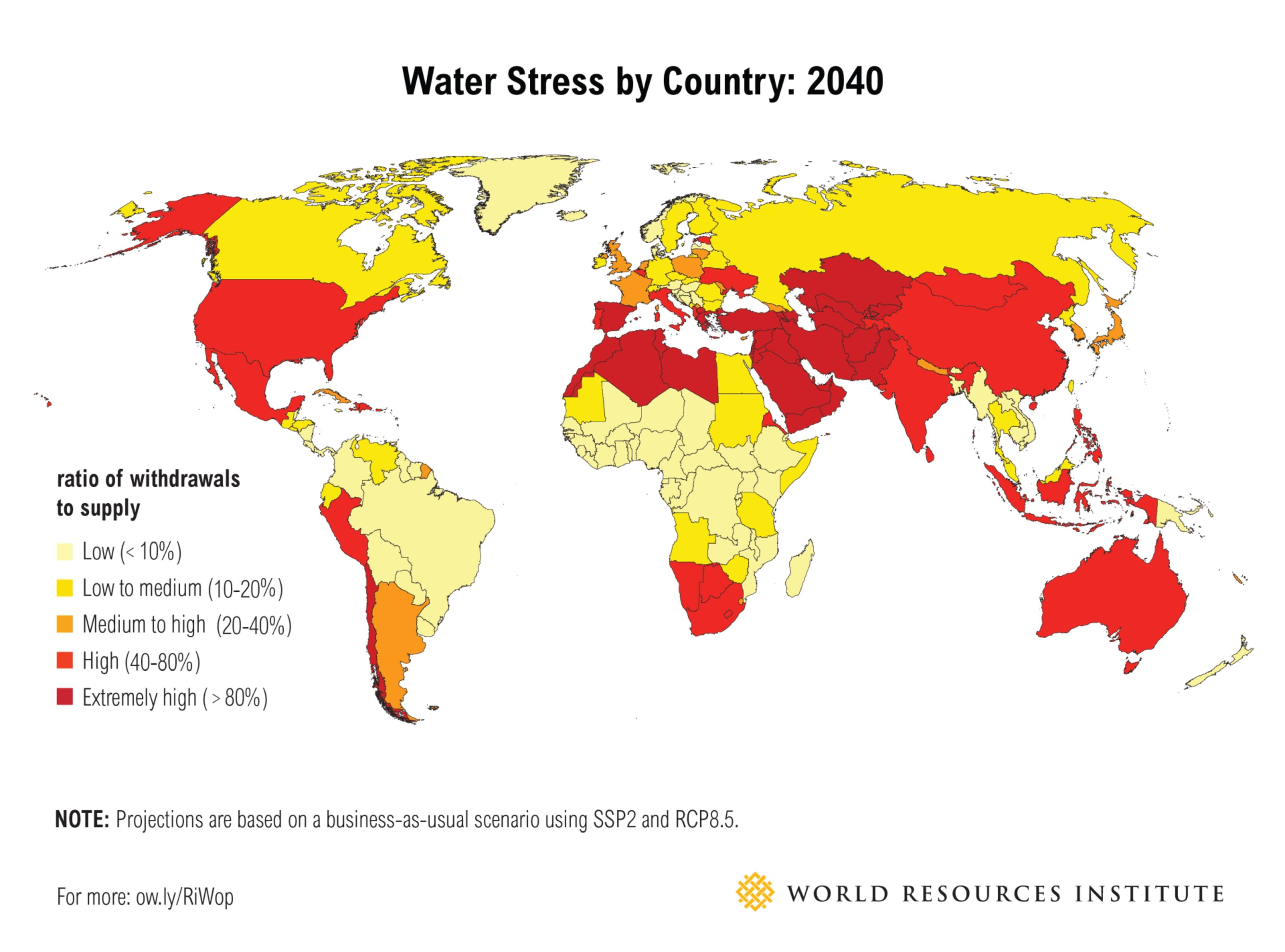 water stress world map large page 001