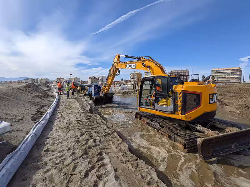 Réalisation plage Canet