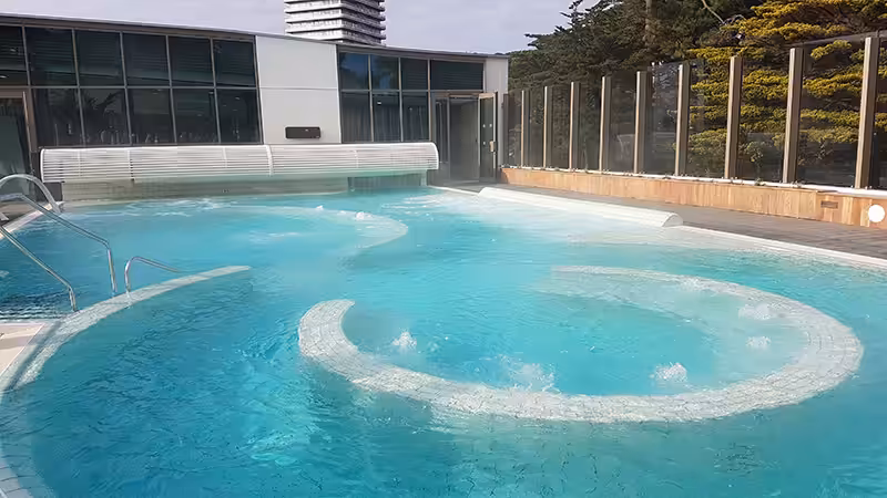 Réalisation travaux plage Aquabaule